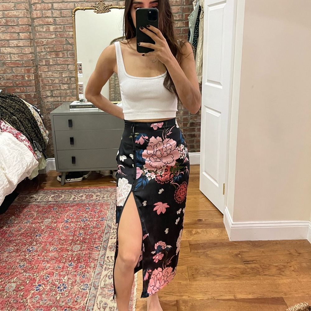 Zara midi skirt